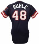 1984 & 1985 Cleveland Indians Road Jerseys (Lot of 2)