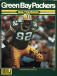 1993-94 Reggie White Green Bay Packers Signed Yearbook w/Extra & McDonalds Packers Cards - JSA 