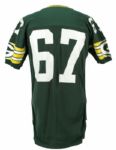 1984-85 Karl Swanke Green Bay Packers Game Worn Durene Jersey (Scott Waters/MEARS LOA)