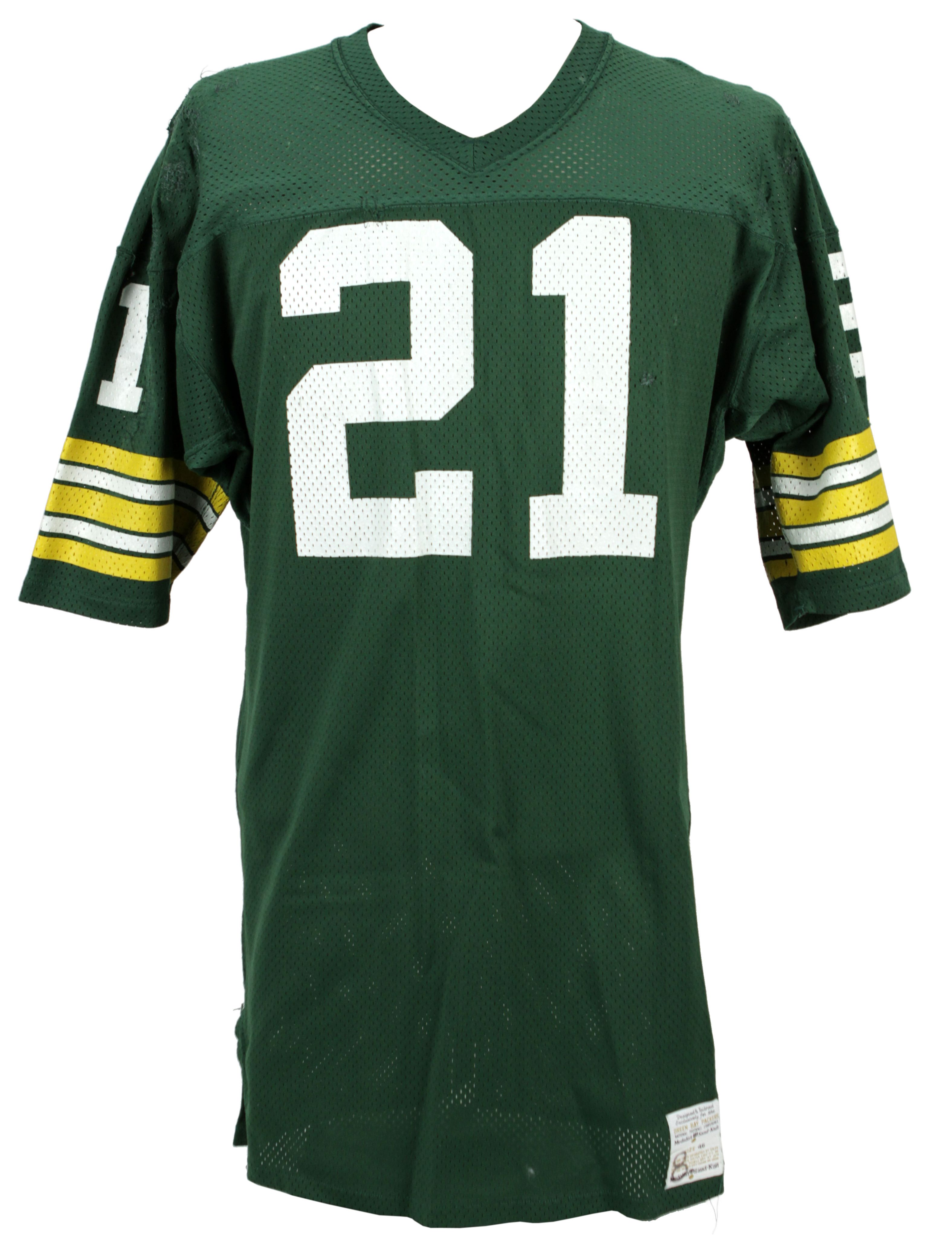 packers game issued jersey