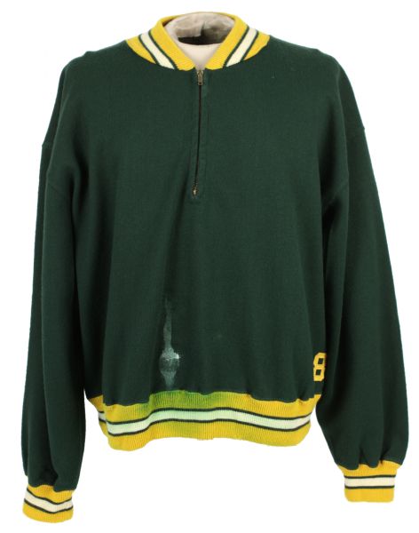 1962-63 Green Bay Packers Game Worn Jacket Worn by Doctor James Nellen The Man Who Saved Nelson Toburen (Scott Waters/MEARS LOA)