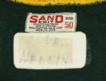 1962-63 Green Bay Packers Game Worn Jacket Worn by Doctor James Nellen The Man Who Saved Nelson Toburen (Scott Waters/MEARS LOA)