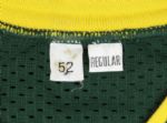 1985-86 Brian Noble Green Bay Packers Game Worn Jersey w/Repairs (Scott Waters/MEARS LOA) 