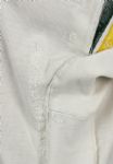 1984-85 Ron Hallstrom Green Bay Packers Game Worn Durene Jersey w/Repairs (Scott Waters/MEARS LOA) 
