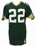1984-86 Mark Lee Green Bay Packers Game Worn Jersey w/Repairs (Scott Waters/MEARS LOA)