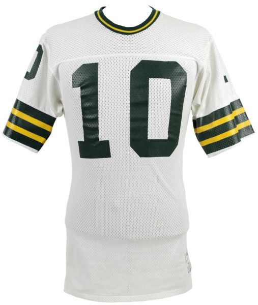 1975 Green Bay Packers #10 Game Worn Jersey - MEARS LOA