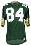 1960s-70s Green Bay Packers Salesmans Sample #84 Carroll Dale Jersey 