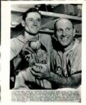 1927-75 MLB Legends & Hall of Famers Boston Herald Archives Original Photos (BH Archives Hologram/MEARS LOA) - Lot of 47