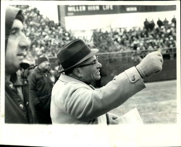 1963-67 Vince Lombardi Green Bay Packers Original Photos - Lot of 7