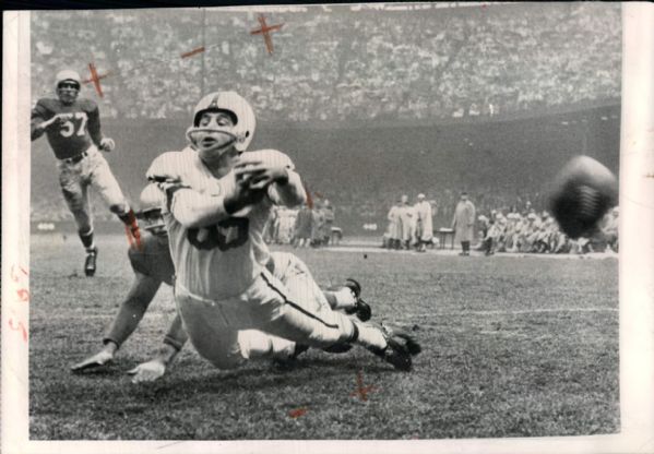 1957-64 Max McGee Jim Taylor Bart Starr Green Bay Packers Original 8"x 10" Photos - Lot of 6