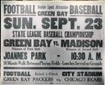 1957-64 Max McGee Jim Taylor Bart Starr Green Bay Packers Original 8x 10 Photos - Lot of 6