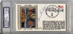 1990 Tom Landry Dallas Cowbys Signed First Day Cover PSA/DNA Slabbed