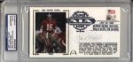 1985-90 Joe Montana San Francisco 49ers Signed First Day Covers PSA/DNA Slabbed - Lot of 3