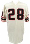 1971-72 Willie Belton Atlanta Falcons Game Worn Durene Jersey - MEARS LOA 