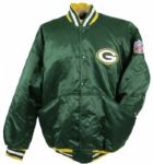 1980s Sterling Sharpe Green Bay Packers Game Worn Sideline Jacket - MEARS LOA 