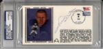 1992 Johnny Unitas Baltimore Colts Signed First Day Cover PSA/DNA Slabbed