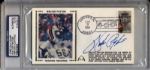 1984 Walter Payton Chicago Bears  Signed First Day Cover PSA/DNA Slabbed