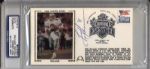 1983-85 Roger Staubach Troy Aikman Dallas Cowboys Signed First Day Covers PSA/DNA Slabbed - Lot of 2