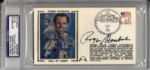 1983-85 Roger Staubach Troy Aikman Dallas Cowboys Signed First Day Covers PSA/DNA Slabbed - Lot of 2