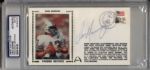1984-85 Dan Marino Miami Dolphins Signed First Day Covers PSA/DNA Slabbed - Lot of 2