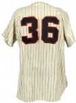 1957 Jim McDonald Chicago White Sox Game Worn Home Jersey (MEARS LOA)