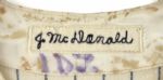 1957 Jim McDonald Chicago White Sox Game Worn Home Jersey (MEARS LOA)