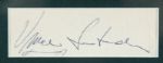 1960s Vince Lombardi Green Bay Packers Signed Cut Display - JSA Sticker & Full Letter