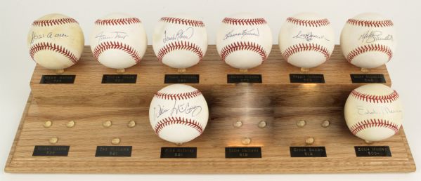 1990s 500 Homerun Club Single Signed Baseballs - Lot of 10 - JSA 