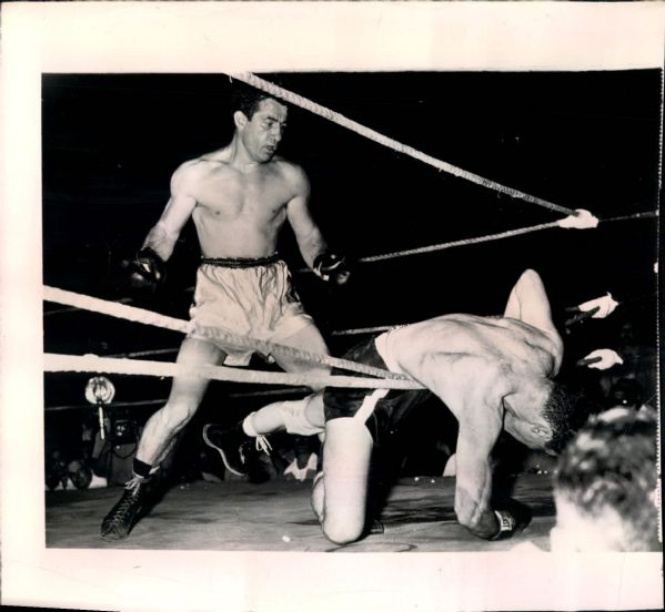 1940s-90s Champion Boxers Robinson Dempsey Liston Basilio Moore "ST Collection Archives" Original Photos (Seattle Times Archive Hologram/MEARS LOA) - Lot of 100