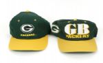 1980s-90s Green Bay Packers Game Worn Sideline Cap - Lot of 13 Incl. Coach Buddy Geiss Cap 