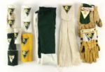 1980s Green Bay Packers Game Worn Wristbands Gloves Socks & Hand Towel (Scott Waters/MEARS LOA)