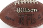 1997 Green Bay Packers vs. San Francisco 49ers Game Used Mud Bowl Football (Scott Waters/MEARS LOA) 