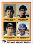 1978 Topps Paul Molitor Alan Trammell Rookie Card - Lot of 3
