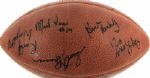 1984 Green Bay Packers Game Used ONFL (Rozelle) Football - Signed by 10 (Scott Waters/MEARS LOA) 