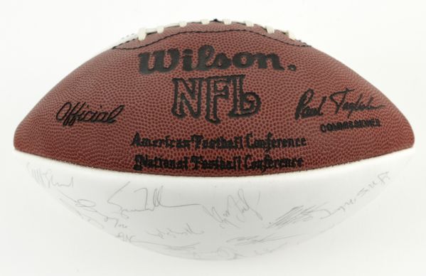 1991 San Francisco 49ers Team-Signed Football w/50+ Sigs. Incl. Jerry Rice Steve Young - JSA 