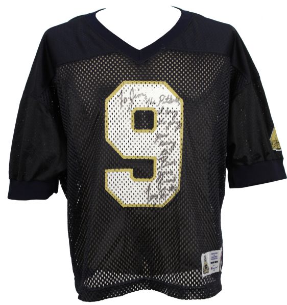 1994 Notre Dame Authentic  #9 Jersey Signed by Tony Rice (MEARS Auction LOA)