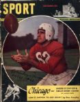 1947 Charley Trippi Chicago Cardinals Signed SPORT Magazine "HOF 68" - JSA 