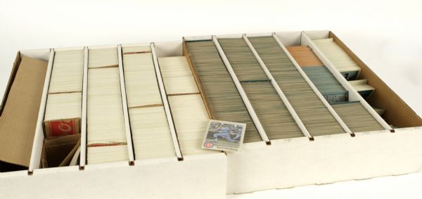 1970-80s Hoard of Baseball Cards - Mostly 1983 Fleer About 7,000 Total Cards 