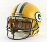 1987-89 Mark Cannon Green Bay Packers Game Worn Signed Helmet (Scott Waters/MEARS LOA/JSA)