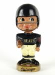 1968-70 Chicago Bears Gold Round Base Bobble Head Nodder