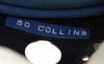 1985 Jim Collins Los Angeles Rams Game Worn Signed Helmet - MEARS LOA 