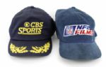 1980s-90s Network TV Exclusive Caps Used for NFL - Lot of 13