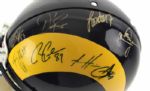 1999-00 St. Louis Rams Team Signed Full Size Helmet Super Bowl Champions w/ Tri-Star Hologram 
