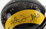 1999-00 St. Louis Rams Team Signed Full Size Helmet Super Bowl Champions w/ Tri-Star Hologram 