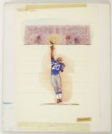 1970's - 1980's Lot of (3) NFL Commissioned Original Art