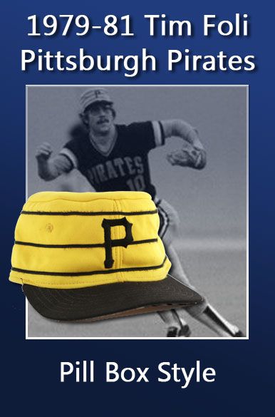 1979-81 Tim Foli Pittsburgh Pirates Game Worn Cap (MEARS LOA)