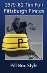1979-81 Tim Foli Pittsburgh Pirates Game Worn Cap (MEARS LOA)
