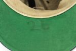 1947 Elmer Singleton Pittsburgh Pirate Rare One Year Style Game Worn Cap (MEARS LOA)