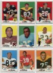 1969 Topps Football Card Collection - Lot of 161 
