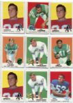 1969 Topps Football Card Collection - Lot of 161 